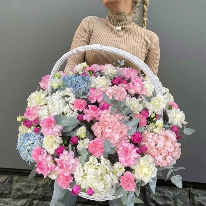 Цветочная корзина №3 в Новочеркасске