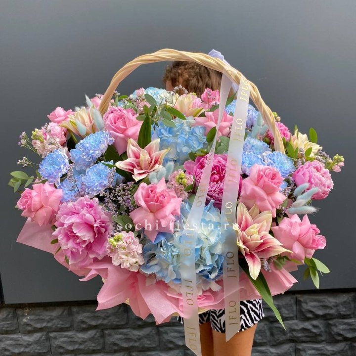 Яркая корзина "Летнее настроение" в Новочеркасске
