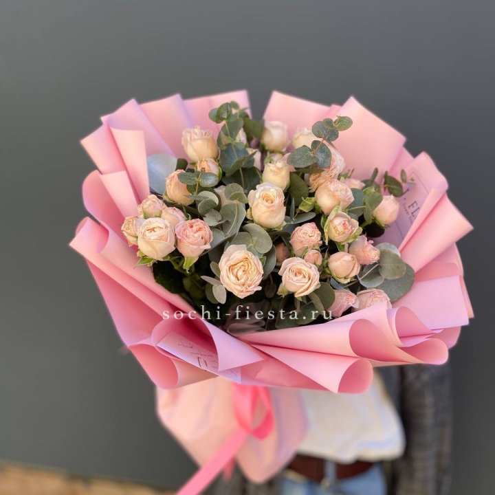 Букет пионовидных роз Cute Love в Новочеркасске