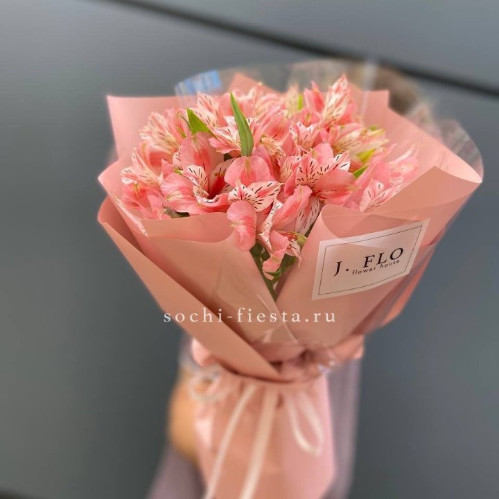 Букет альстромерий розовых в Новочеркасске