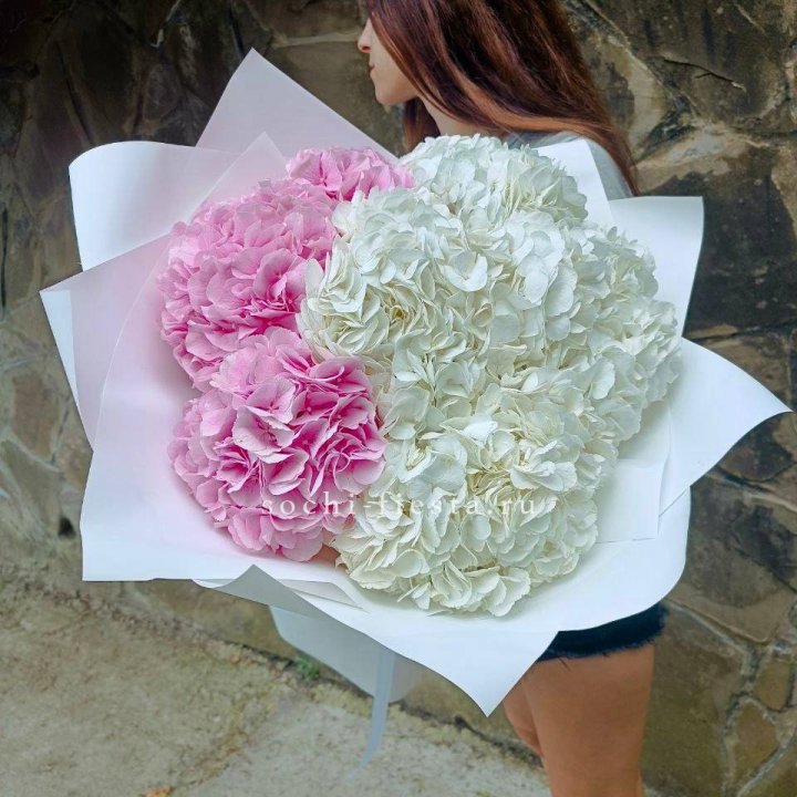Букет гортензий №2 в Новочеркасске