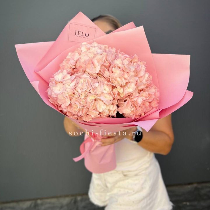 Букет гортензий "Крем" в Новочеркасске