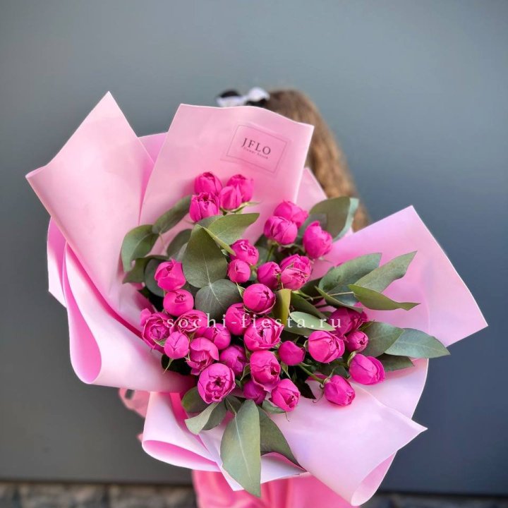 Пионовидные розы баблс в Новочеркасске