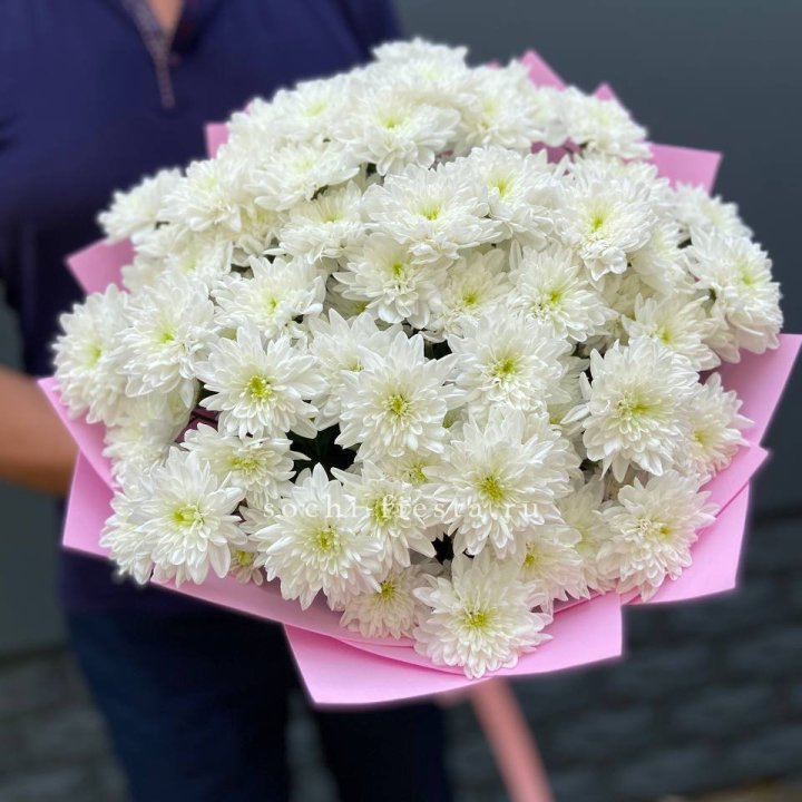  Букет 15 хризантем  в Новочеркасске