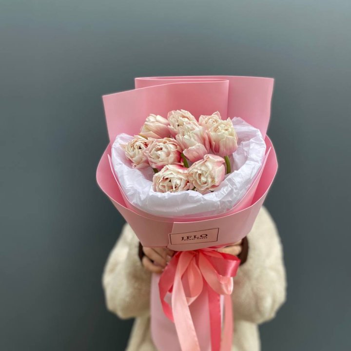 9 нежных тюльпанов в Новочеркасске