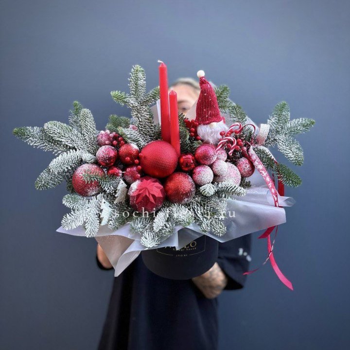 Композиция "Мери крисмас ред" в Новочеркасске