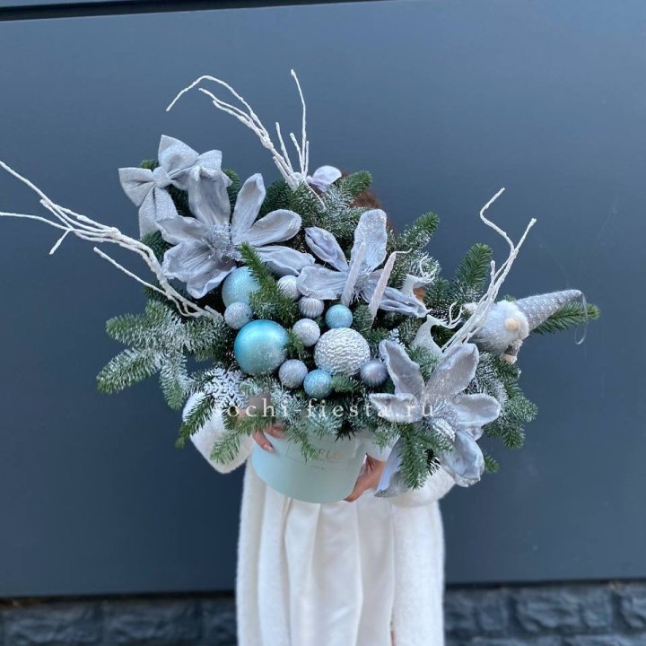 Композиция "Снежный цветок" в Новочеркасске