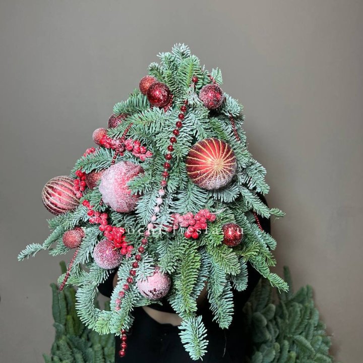 Ёлка красная в Новочеркасске