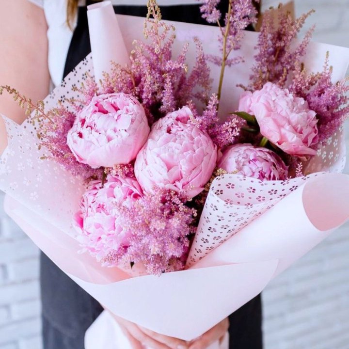Букет пионов "Мелиса" в Новочеркасске
