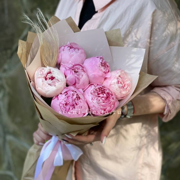 Букет пионов "Венди" в Новочеркасске