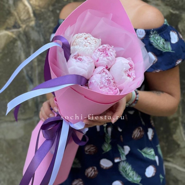 Букет пионов "НАЙ" в Новочеркасске