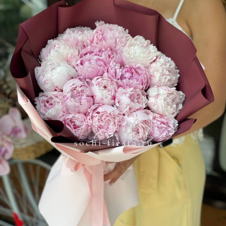 Букет с пионами №5 в Новочеркасске
