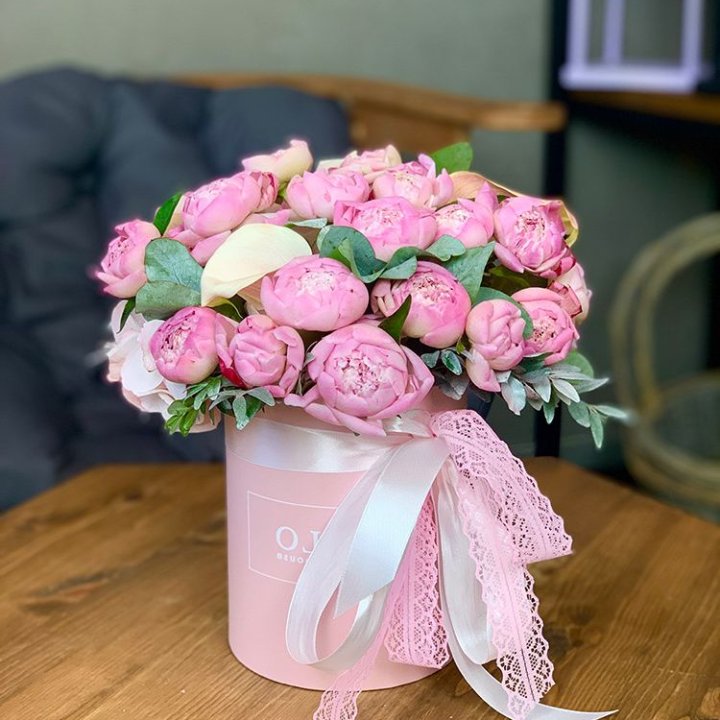 Композиция с пионами №1 в Новочеркасске