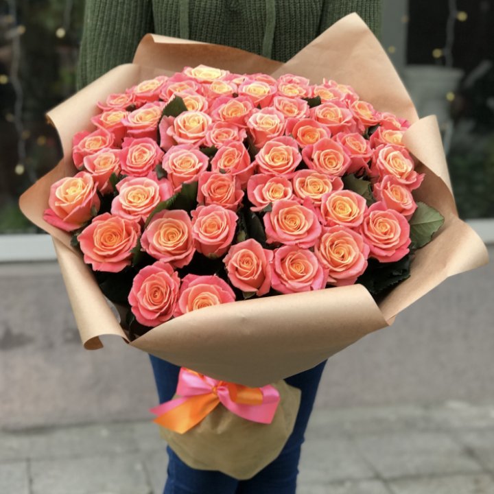 55 роз мисс пигги в Новочеркасске