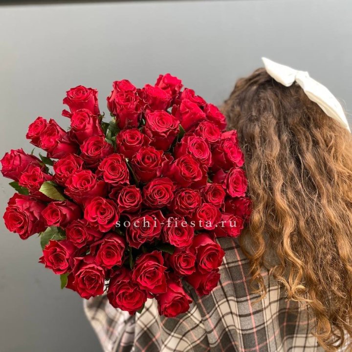 51 красная роза в Новочеркасске