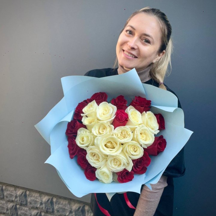 27 роз "Сердце" в Новочеркасске