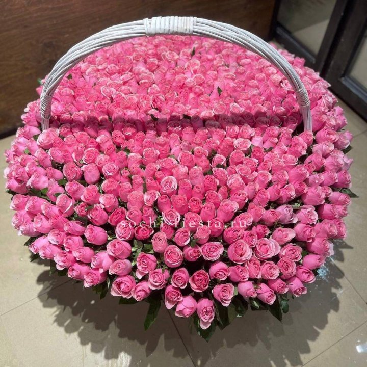 501 розовая роза в Новочеркасске