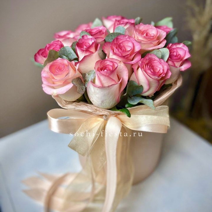 19 Роз Джумилия в коробке в Новочеркасске