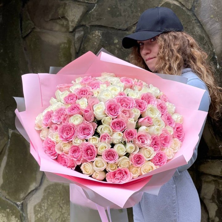 101 роза Миксбери в Новочеркасске