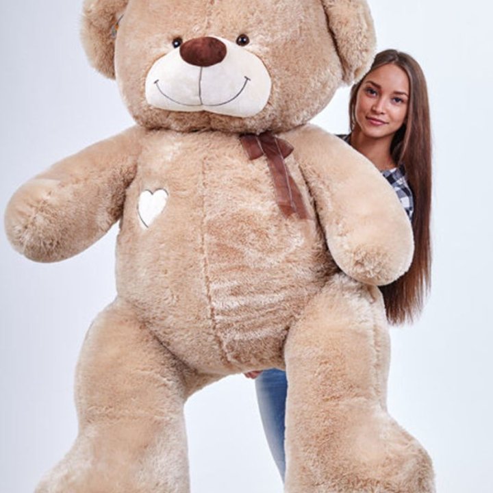 Бурый плюшевый мишка большой в Новочеркасске