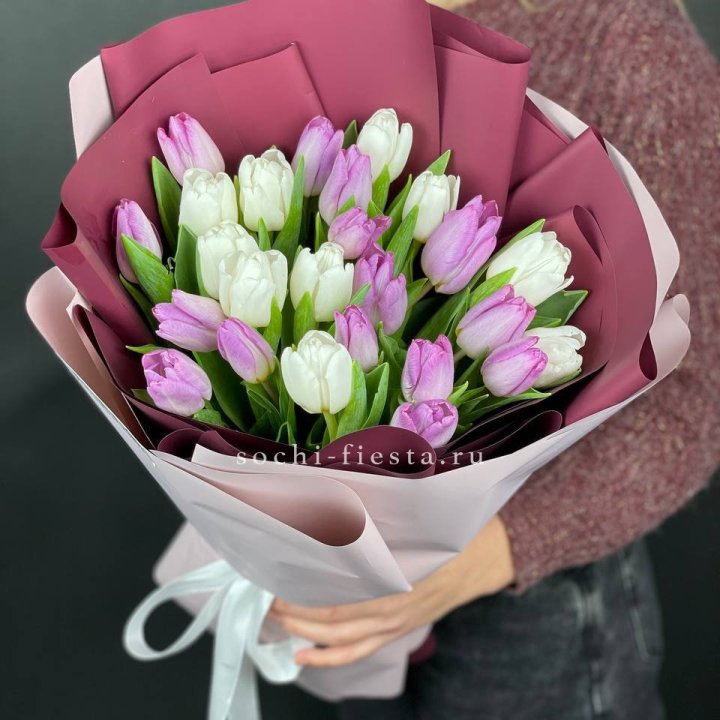 25 тюльпанов микс в Новочеркасске