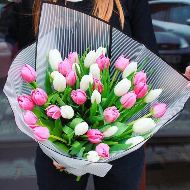 29 тюльпанов микс в Новочеркасске