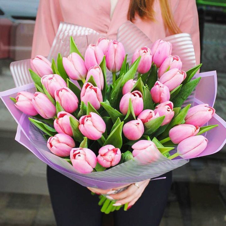 25 тюльпанов "Айс крем" в Новочеркасске