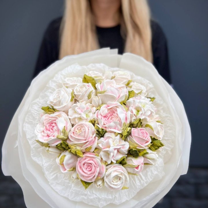 Сладкий букет из ЗЕФИРА нежный в Новочеркасске